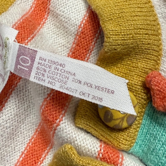 435 by Matilda Jane cardigan sweater Size 10, Mixed Pattern, Fall, Back 2 School - Picture 10 of 11